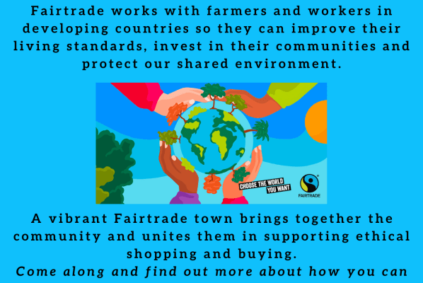 Help Thrapston become a Fairtrade town